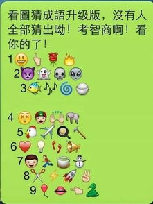 微信QQ表情猜成语答案 看图猜成语所有答案