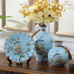 客厅装修太单一 这些精美有格调的陶瓷花瓶,让家增添无限美景 