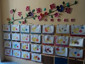 幼儿园,美术作品展示墙怎么设计 