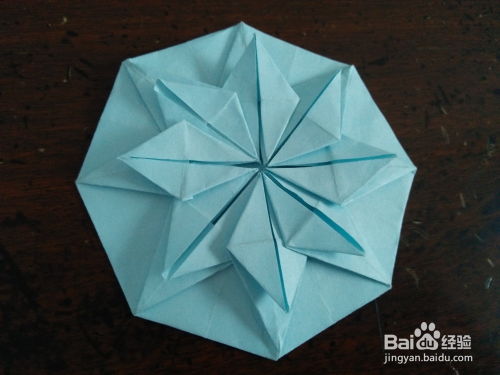 如何用纸一张纸折一个花盘子 