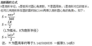 扇形面积公式例题图解 搜狗图片搜索