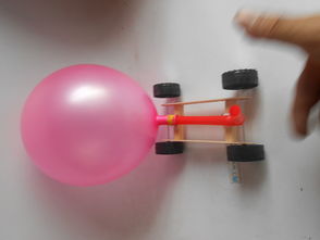 儿童科技小制作趣味小玩具气球马达小飞车详细教程