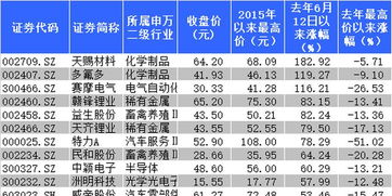 股灾以来跌80%有什么股票