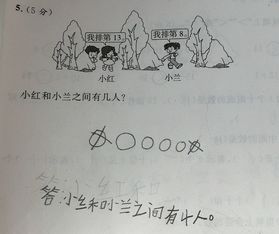 一年级数学排队问题,小学生解法 五花八门 ,老师 又气又乐