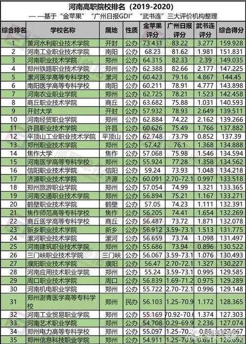 河南省专科学校排名榜(河南省专科学校排名榜(河南省专科学校排名榜前十))