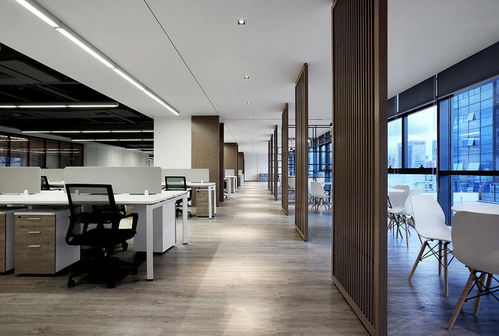 现代风格97平米办公室设计装修效果图