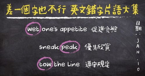 差一个字母意思差非常多的英语8个单词以及短语