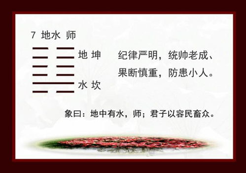 周易第7卦地水师卦详解