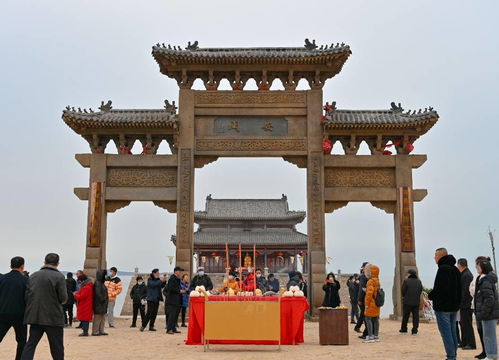 正月十三祭海日 海阳渔民摆祭品 放鞭炮 扭秧歌