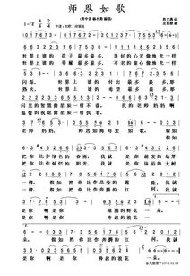 有关老师的歌曲(音乐老师收费标准) 