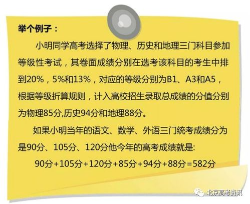 北京 山东 广东新高考等级赋分表,详解新高考等级赋分