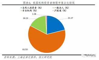 美国股票市场的机构投资者和个人投资者各占多大的比例？