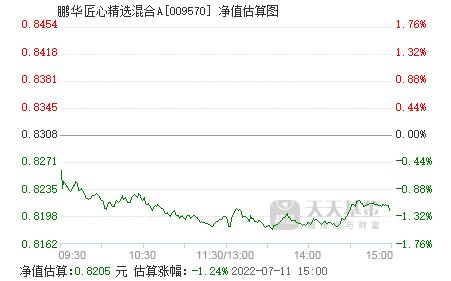 鹏华匠心精选混合a