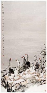 苍浑气格 黎柱成中国画作品展