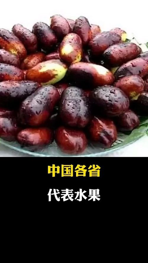 30秒认识中国各省代表水果 各省代表水果 科普知识 