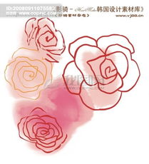 花纹花朵 装饰修饰 HanMaker韩国设计素材库模板下载 275062 