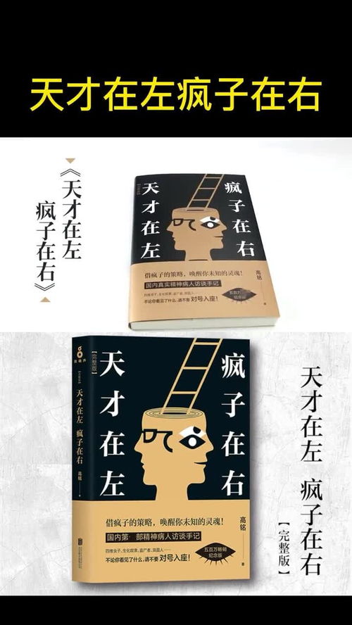 这本天才在左疯子在右书籍,是一本心理学与生活入门基础书籍,今天推荐给大家 书籍推荐 好书推荐 