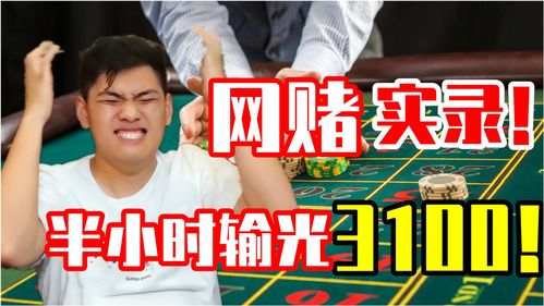 真实记录 小伙网赌半小时就输光3100元,看完你还敢赌吗 