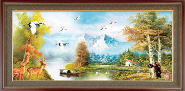 精美风景油画 14672547 风景油画 