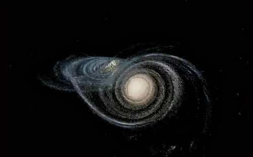 时间提前30亿年 NASA表示 仙女座已开始撞上银河系