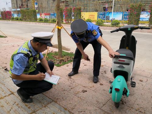 梧州市区出现违规投放的无牌无证共享电动车,被主管部门清理31辆