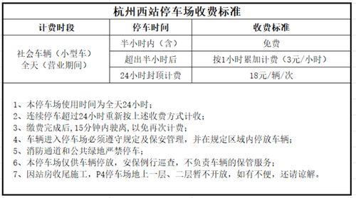 杭州西站停车场怎么收费(杭州西站智能停车场收费标准)