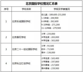 国际学校的收费标准？国际学校学费多少