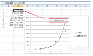 这样的数据如何在excel中用指数平滑法？