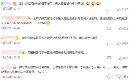 李子柒助理反驳微念颠倒黑白 并表示 打嘴仗没意思,要打官司