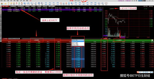 怎么区分50etf期权里平值虚值等合约？