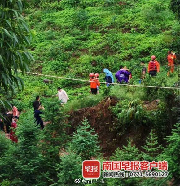 因洪水暴涨,来宾8名驴友露营被困山里