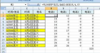 EXCEL中怎样将同列不同行相同一人的数据合并到一行 