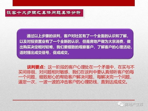 房地产谈客九大步骤(房地产销售谈客技巧总结)