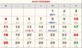 今年8月1日是星期天，那么8月31日是星期几？