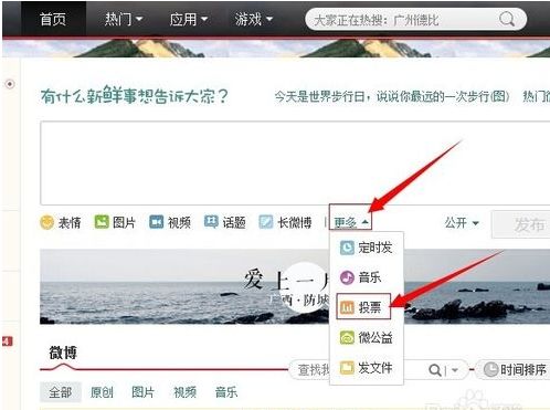微博投票微博之夜投票