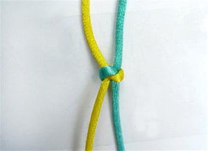 怎样用四根绳子编平结手链 希望有图 