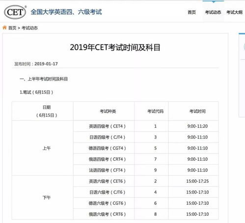 六级考试时间2023年上半年 2023上半年六级考试时间