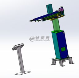 四轴冲压机械手设计模型