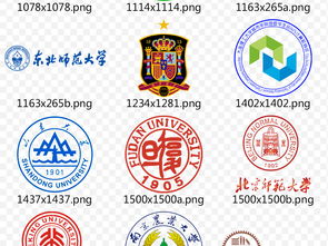 高等名牌大学校徽学校LOGO标志PNG图片素材 模板下载 14.02MB 其他大全 标志丨符号 