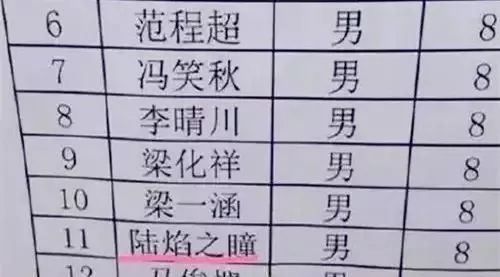 爸妈取名 禤靐龘 ,初中男生崩溃了 3个字102画,同学全都喊我 喂