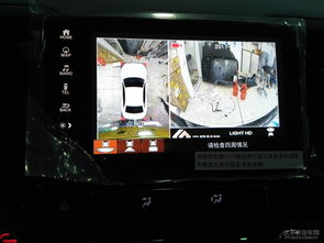 本田URV原车屏升级360度全景影像系统