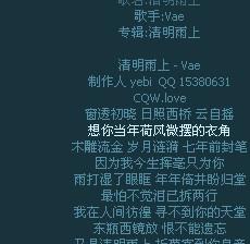 那个播放器可以下载歌词 