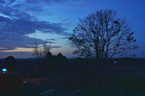 夜游资阳高洞村,看晚霞星辰,听阵阵犬吠,感受不一样的惬意生活