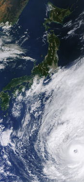 海贝思台风 日本19号超级台风“海贝思”可能是地球史上最大的一次台风吗？过境福岛有什么影响？ 