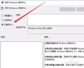 win10移动中心没有显示