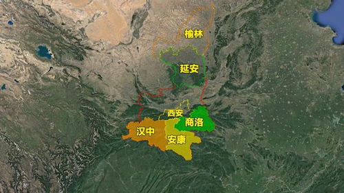 了不起的陕西省,南北差异巨大的省份,10个城市名字怎么来的