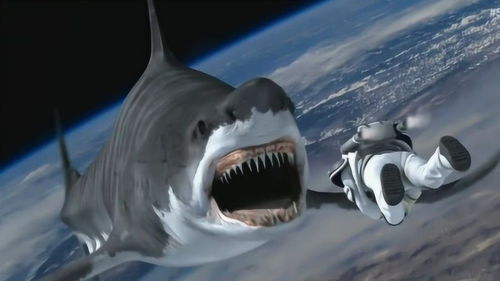 网友你们见过在太空飞的鲨鱼吗,这特效大家给多少钱的 