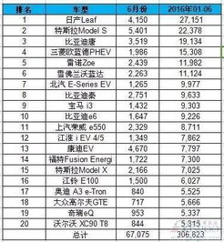 全球上半年电动车销量榜 中国车企占9席,吉利首次入榜 