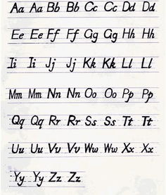 辅音字母怎么在四线三格上书写 