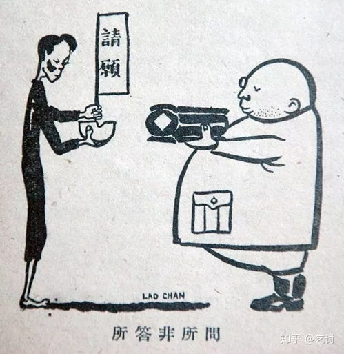 中国早期讽刺漫画 